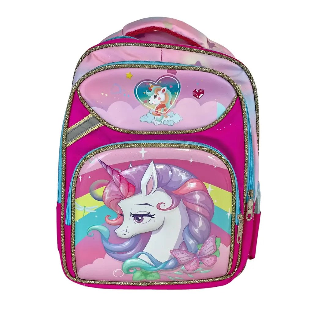 IMPORTACION MOCHILA PRIMARIA UNICORNIO 2