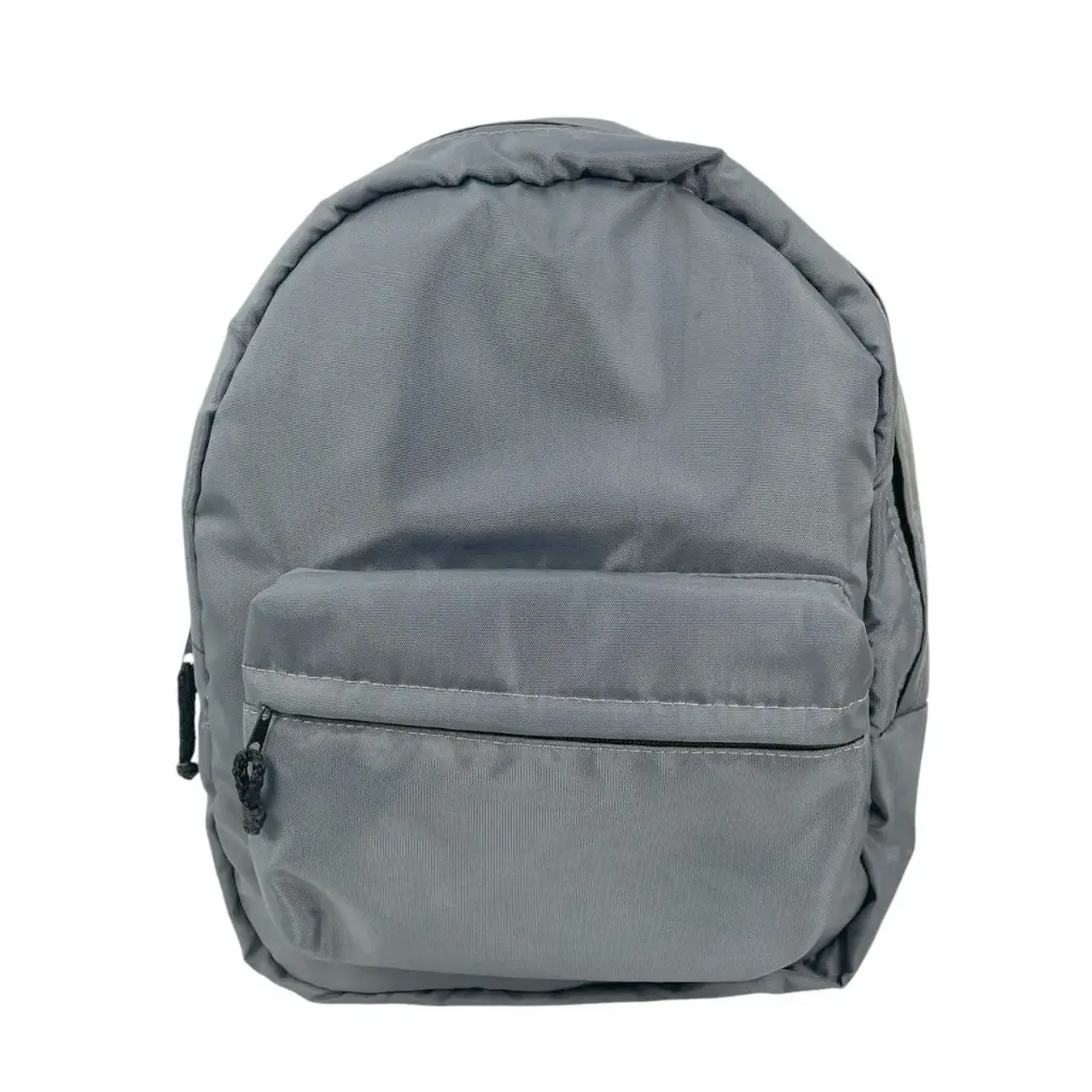 IMPORTACION MOCHILA LONA GRIS