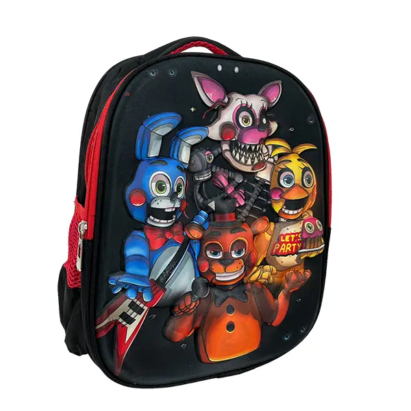 IMPORTACION MOCHILA KINDER 1203 NEGRO FNAF