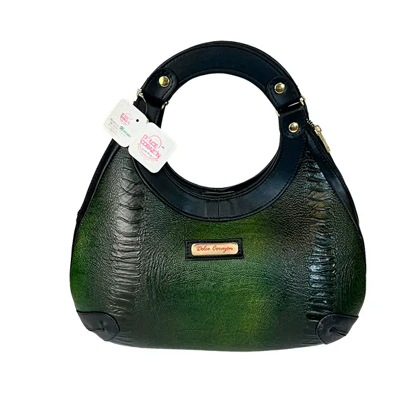 [B02ITPIEXVENE] ITALIANA PIEL (EXCLUSIVO VERDE/NEGRO)