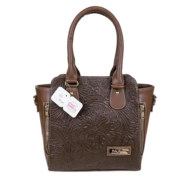 [B02NOPFCASH] NORMA PIEL  (FLORES CAFE/SHEDRON)