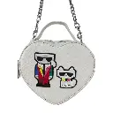 IMPORTACION BOLSO CORAZON KL 0021