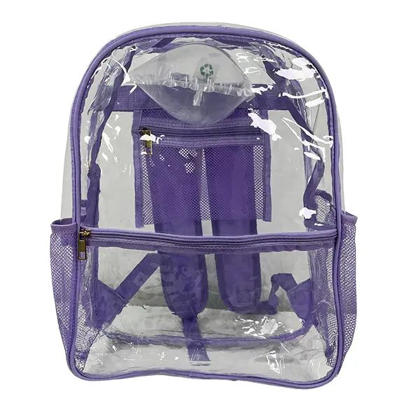 IMPORTACION MOCHILA TRANSPARENTE 1186-16