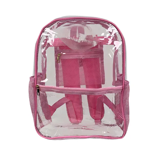 IMPORTACION MOCHILA TRANSPARENTE 1186-16