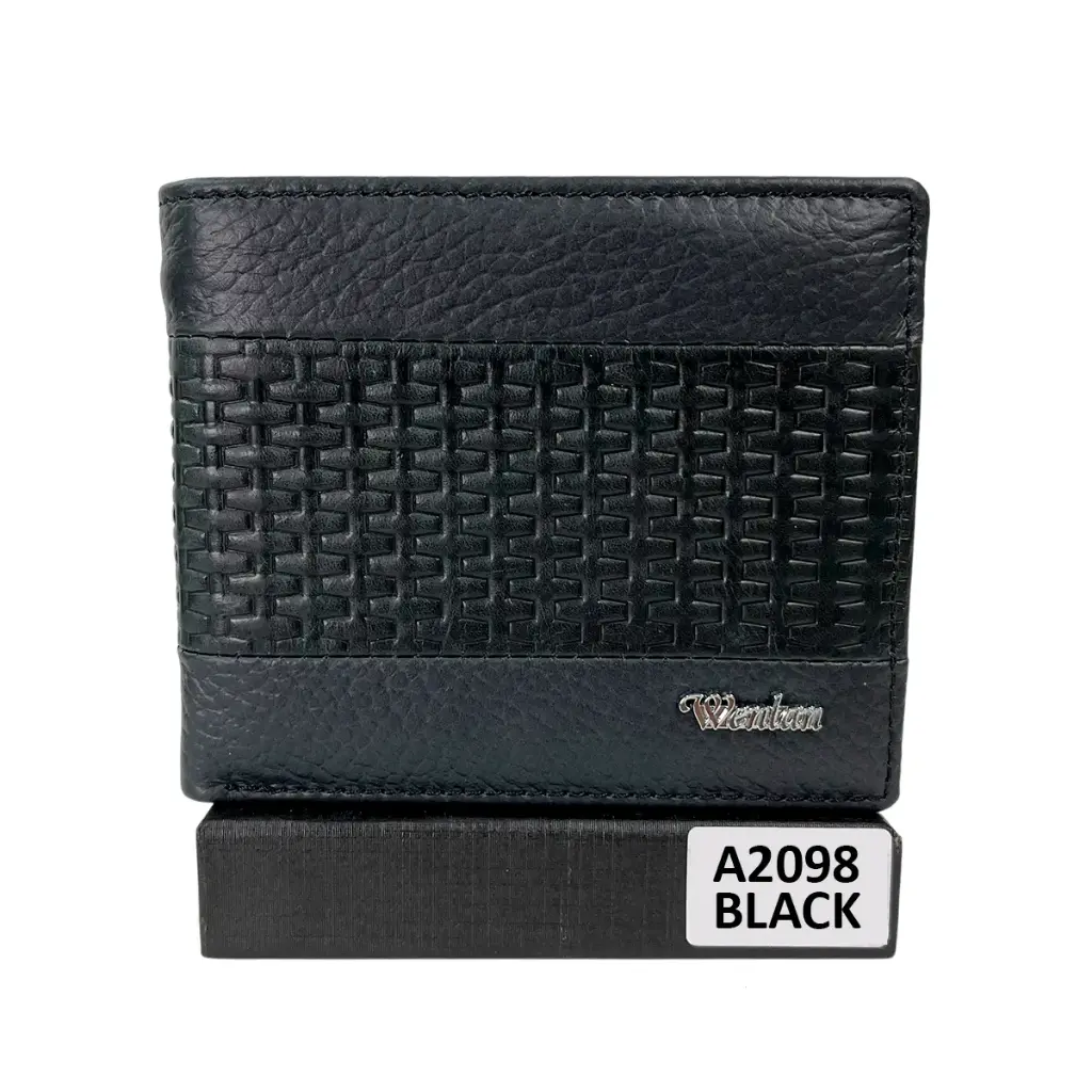 [C05PIA2098BLA] CARTERA PIEL CABALLERO A2098