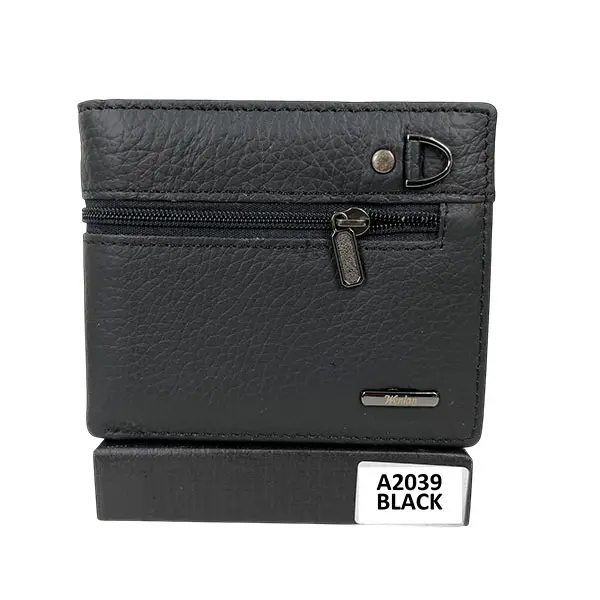 [C05PIA2039BLA] CARTERA PIEL CABALLERO A2039 BLACK