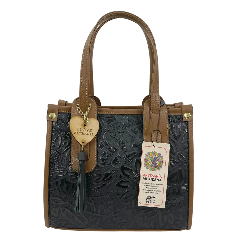 EMMA PIEL GRASO FLORES MARINO