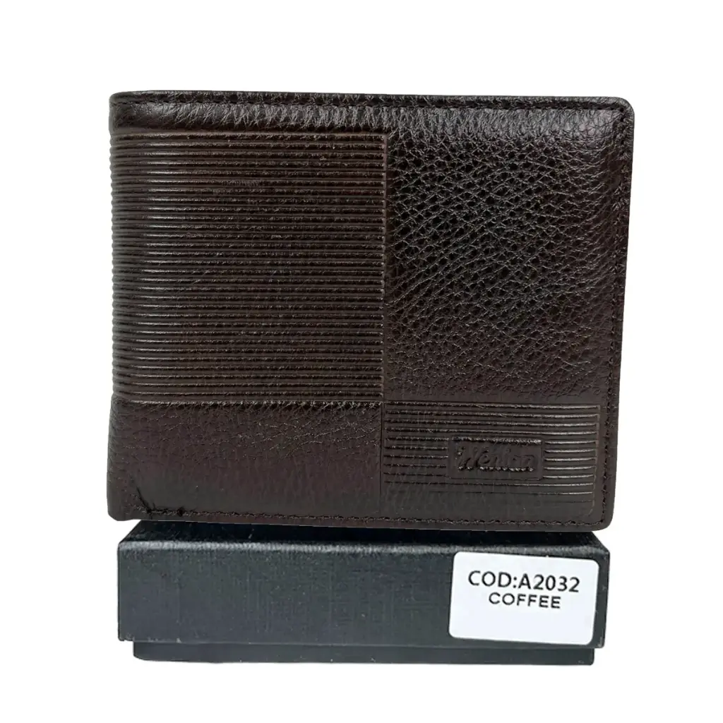 [C05PIA2032COF] CARTERA PIEL CABALLERO A2032 (COFFEE)