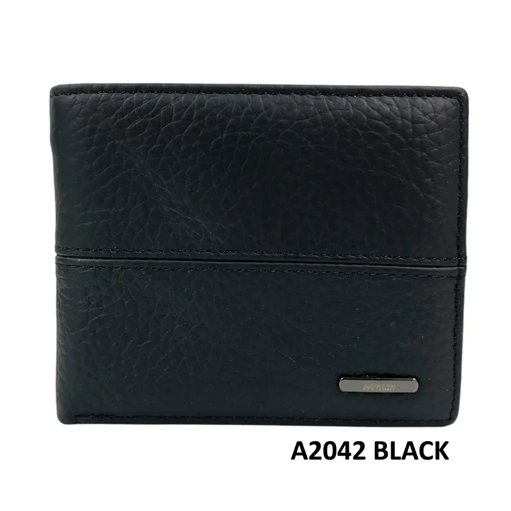 [C05PIA2042BLA] CARTERA PIEL CABALLERO A2042 (BLACK)