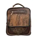 MOCHILA FLOR PIEL PELO 