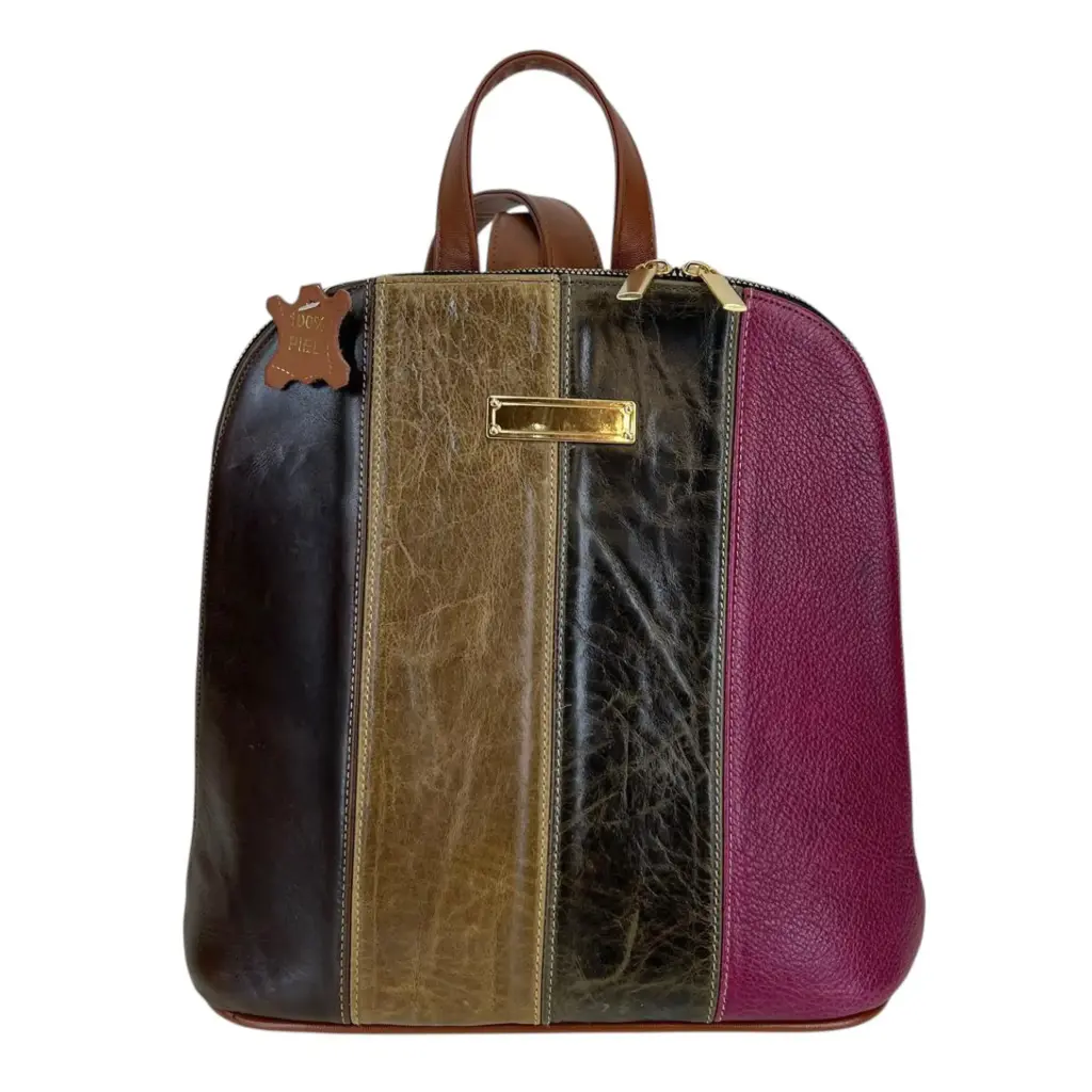 [M4M2VFLC] MORRAL 2 VAQUETA (LINEAS COLORES)