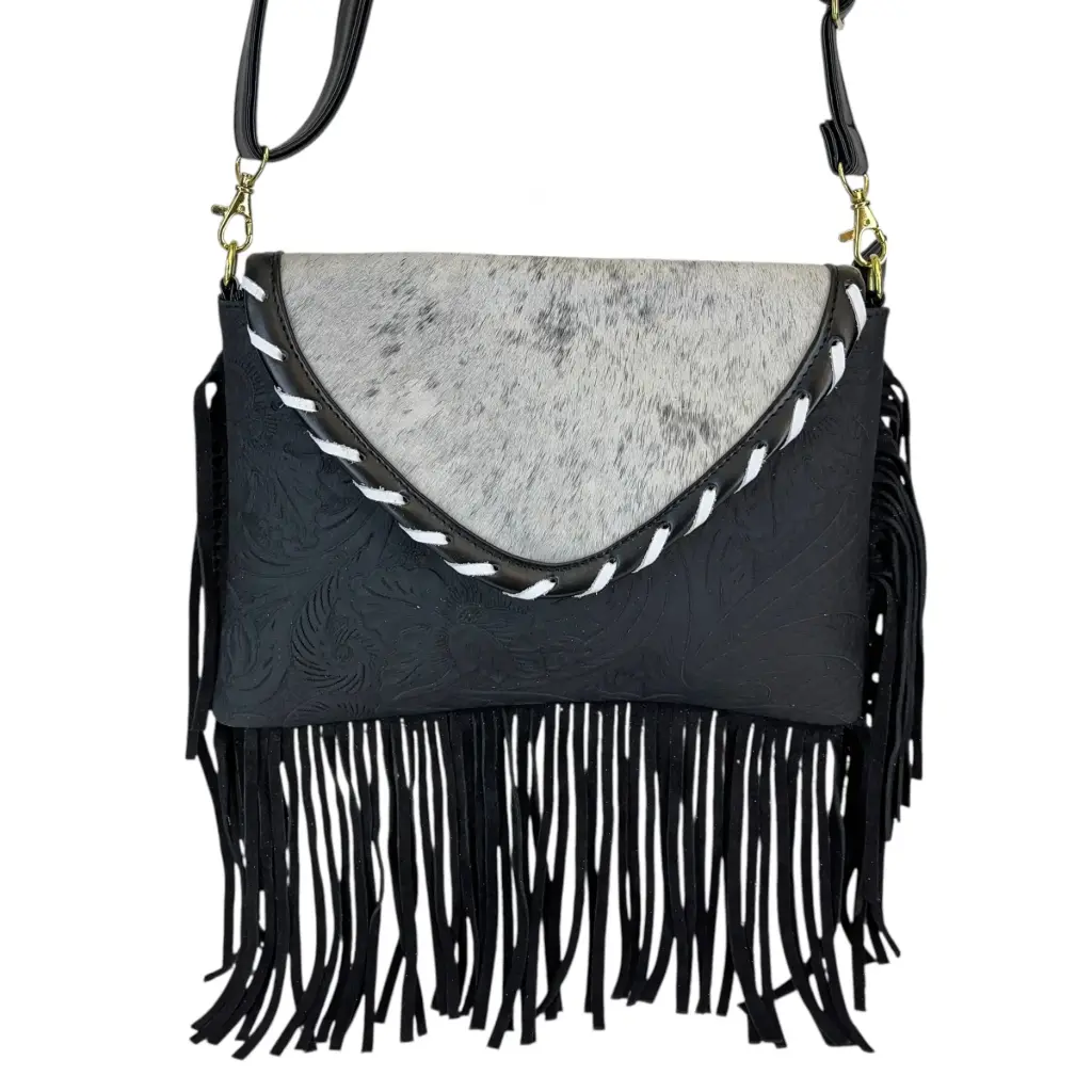 [B4CAGFPNE] CARTERON PIEL  (FLORES PELO NEGRO)