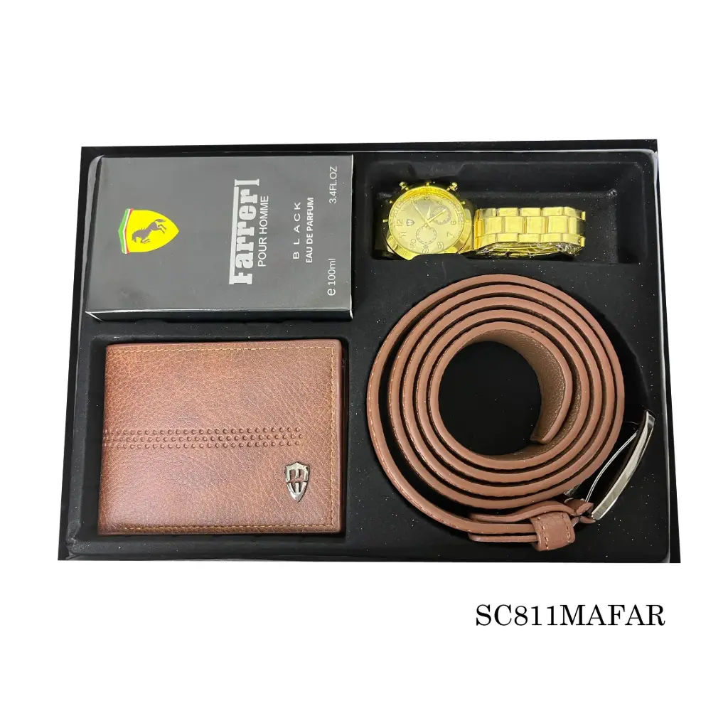 [SC811MAFAR] SET CABALLERO (811 MARRON FARRERI)