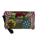 MUÑEQUERA VAQUETA CINCELADA 