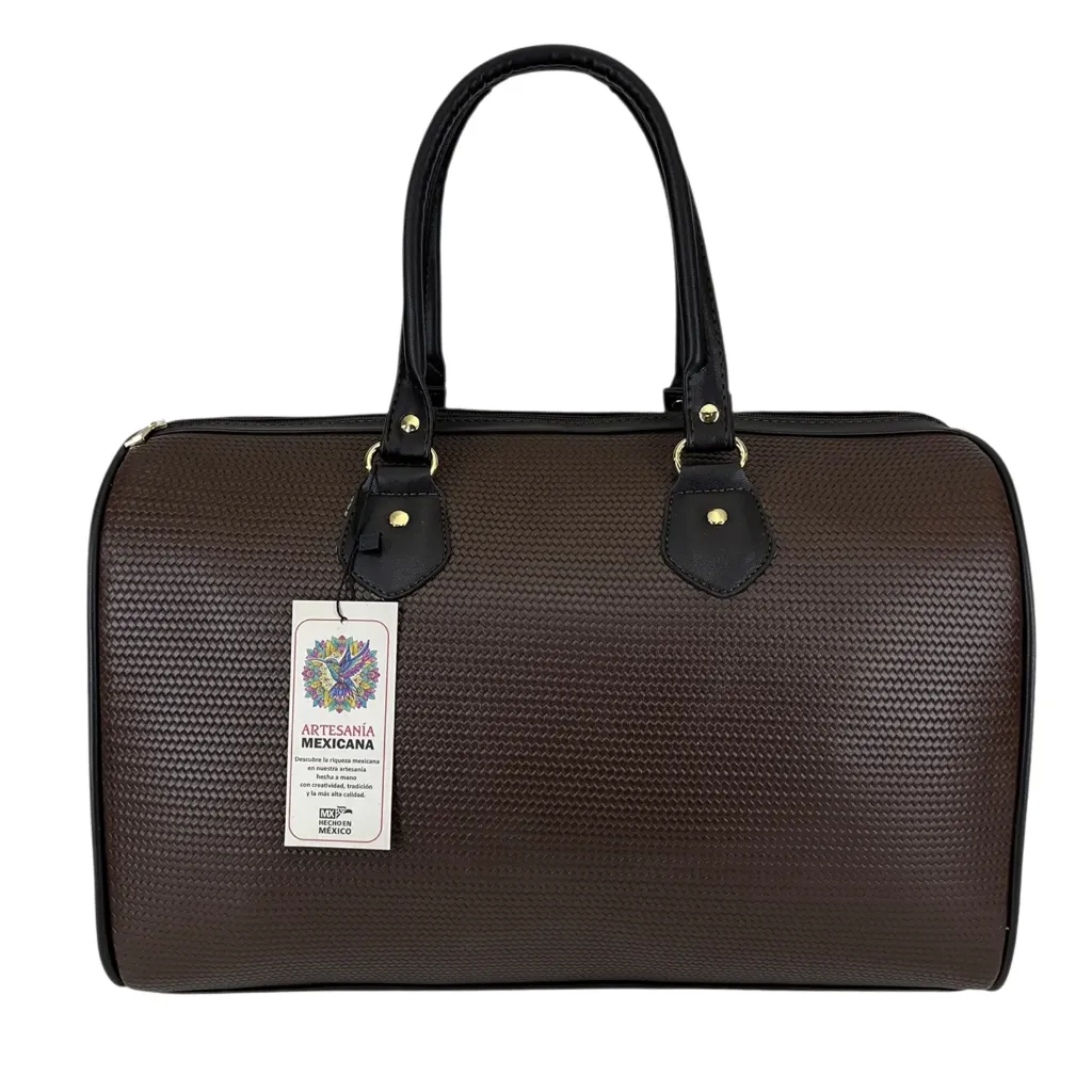 [B2MAPECAF] MALETA PIEL (PETATILLO CAFE)