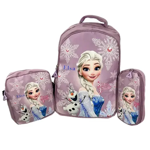 [B01B89MORELS] IMPORTACION MOCHILA 3 COMBO B89 MORADO ELSA