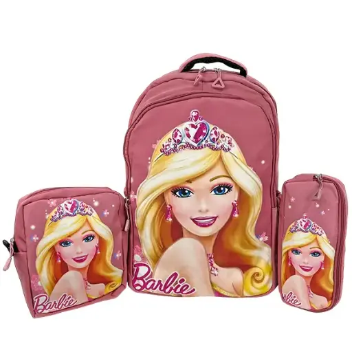 [B01B89ROSBAR] IMPORTACION MOCHILA 3 COMBO B89 ROSA BARBIE