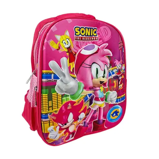 [M01KI1203ROSO] IMPORTACION MOCHILA KINDER 1203 ROSA SONIC