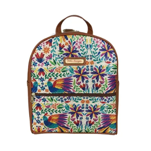MOCHILA MEDIANA TEXTIL 